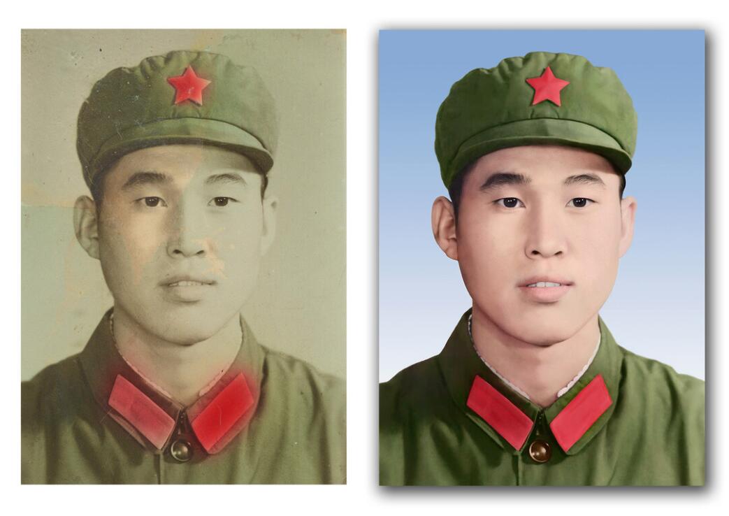 硚口破损照片修复-18